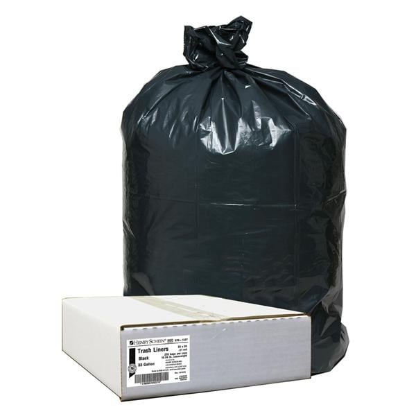 Trash Liner Black 33 Gallon 250/Ca