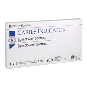 Caries Indicator 1.2 mL Red Syringe Kit 4/Bx