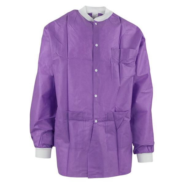 Maxi-Gard Protective Jacket SMS Large Purple 10/Pk