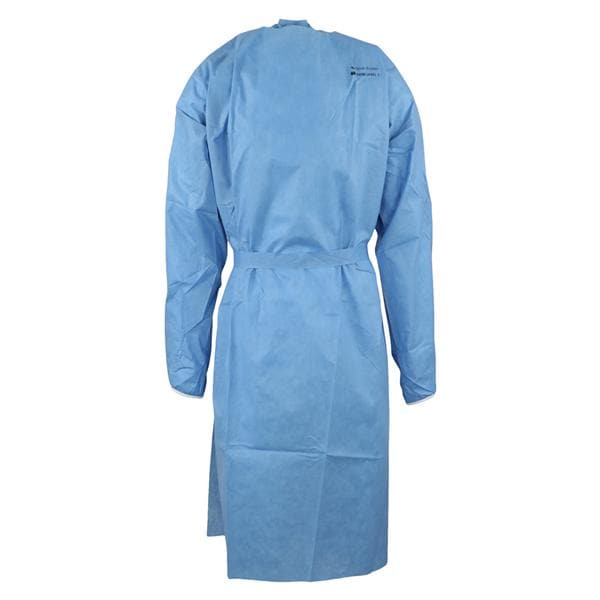 Isolation Gown AAMI Level 3 SMS X-Large Blue 10/Bg