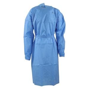 Isolation Gown AAMI Level 2 SMS X-Large Blue 10/Bg