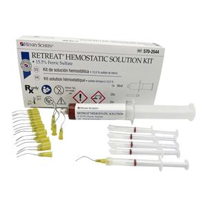 Retreat 15.5% Ferric Sulfate Liquid Syringe Kit 30mL/Ea