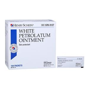 Ointment Petrolatum White Packet 144/Bx