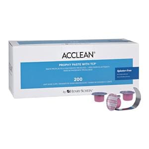 Acclean with TCP Prophy Paste Coarse Bubble Gum 200/Bx