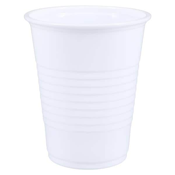 Essentials Plastic Cup Drinking Cup Plastic White 5 oz 1000/Ca