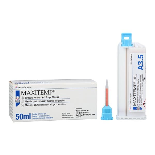 MaxiTemp Material 50 mL Shade A3.5 Cartridge Kit