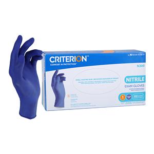 Criterion N300 Nitrile Gloves Small Electric Blue Non-Sterile