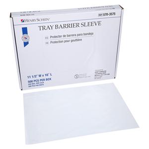 Tray Barrier Sleeves 11.5 in x 16 in Clear 500/Bx