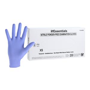 Essentials EDLP Exam Gloves X-Small Periwinkle Non-Sterile