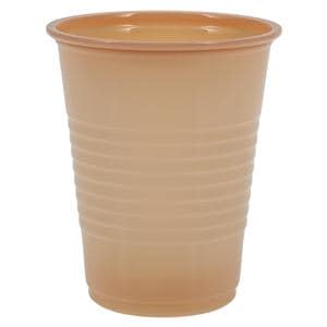 Drinking Cup Plastic Peach 5 oz Disposable 1000/Ca