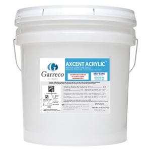 Axcent Denture Resin Denture Base Repair Resin Heat Cure #99 25Lb