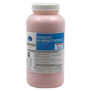 Dynasty Denture Resin Hi-Impact Acrylic Heat Cure Pink 1lb/Jr