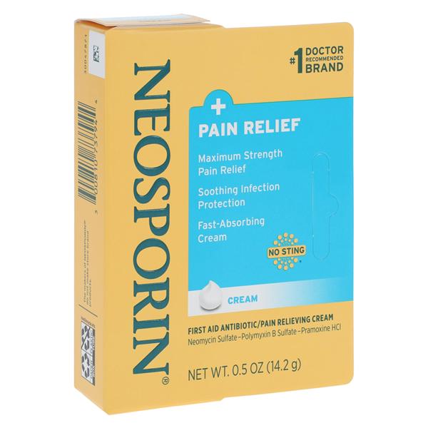 Neosporin Plus Topical Cream 0.5oz/Tb, 72 TB/CA