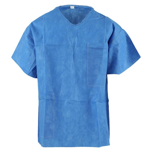 Scrub Shirt 3 Layer SMS Large Blue 60/Ca