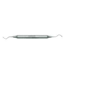 Xdura Curette McCall Double End Size 13S/14S DuraLite Round Stainless Steel Ea