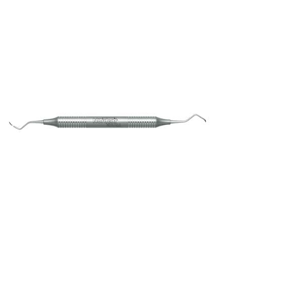 Xdura Curette McCall Double End Size 13S/14S DuraLite Round Stainless Steel Ea