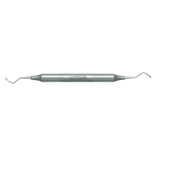 Curette McCall Double End Size 13S/14S DuraLite Round Stainless Steel Ea