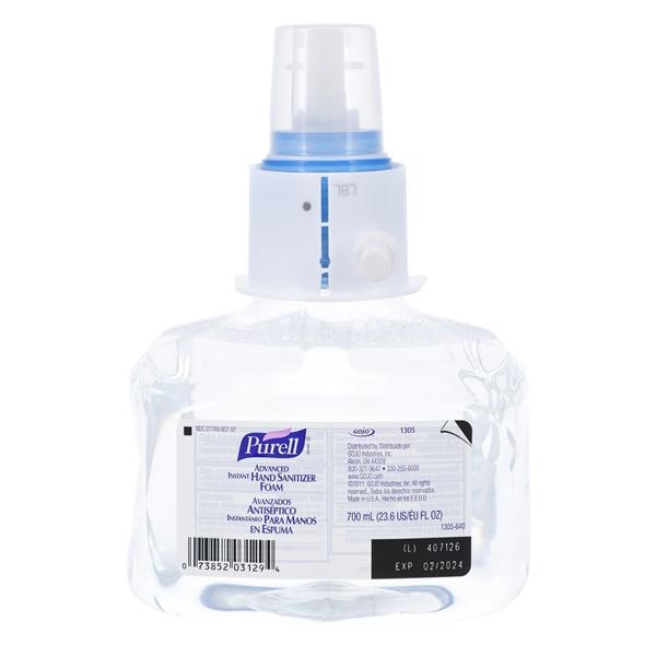 Purell Advanced Foam Sanitizer 700 mL Refill Ea, 3 EA/CA