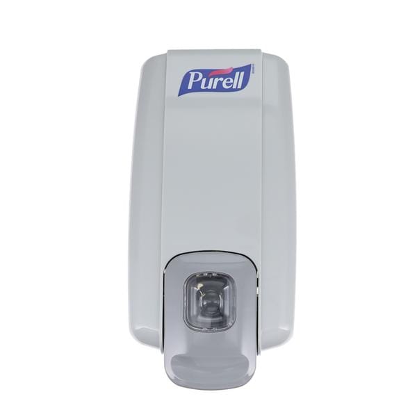 Purell NXT Space Saver Hand Sanitizer Dispenser Push Style Dove Gray EA