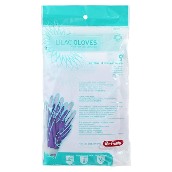 IMS Nitrile Utility Gloves Large Lilac