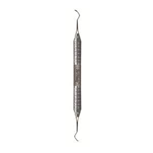 Curette Columbia Double End Size 13/14 #6 Satin Steel Immunity Steel Ea