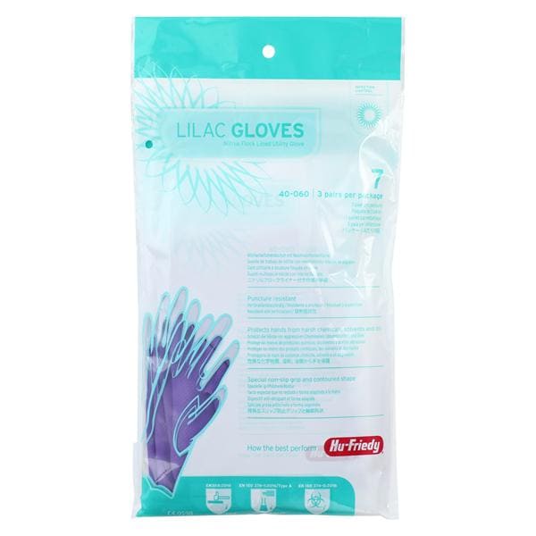 IMS Nitrile Utility Gloves Small Lilac