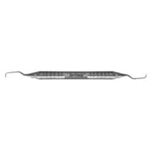 Curette Gracey After Five Double End Size 5/6 #6 Satin Steel Immunity Steel Ea