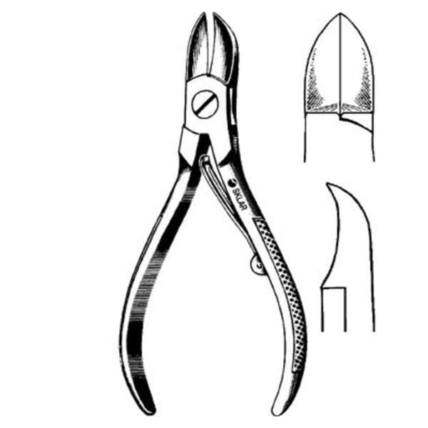 Nail Nipper 4-1/2" Stainless Steel Ea