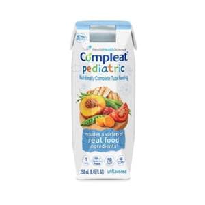 Compleat Pediatric Pediatric TB Fd Nutrition Unflavored 250mL Carton 24/Ca