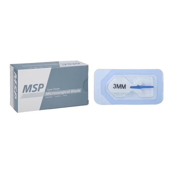 MSP Stainless Steel Sterile Surgical Blade #15