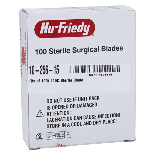 Blade Surgical #15 Sterile 100/Bx