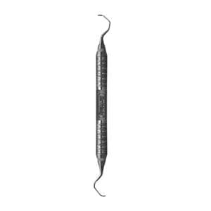 Curette Langer Double End Size 17/18 #6 Satin Steel Immunity Steel Ea