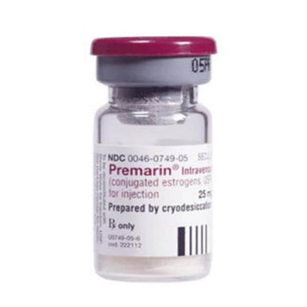 Premarin Injection 25mg Powder SDV 1/Vl