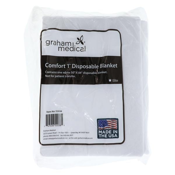 Comfort1 Warming Blanket 50 in x 84 in Non-Sterile 10/Ca