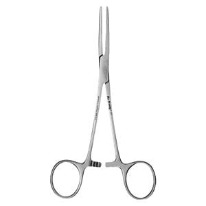 Scissors Hemostat Size 1 Kelly Straight Stainless Steel Ea