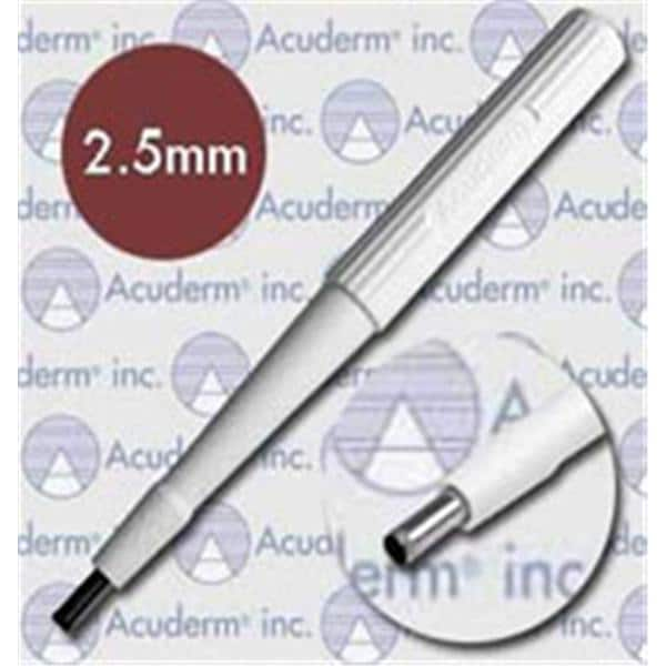 Acu-Punch Dermal Biopsy Punch Stainless Steel Blade Sterile Disposable 50/Bx