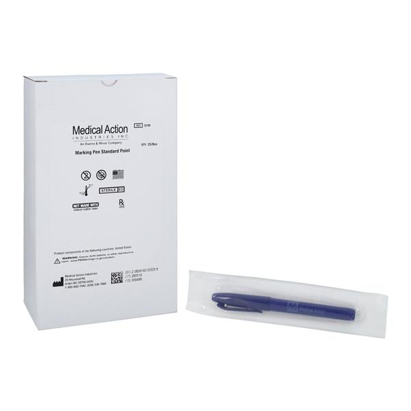 Surgical Skin Marker Standard Tip Violet Sterile, 4 BX/CA