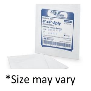 Cotton Gauze Dressing 4x4" 4 Ply Non-Sterile Non-Woven, 10 PK/CA