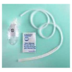 Evacuator Wound Silicone 10mmx20cm 100cc Bulb 3/4 Perf Flt Tp w/ Troc Strl 20/Ca