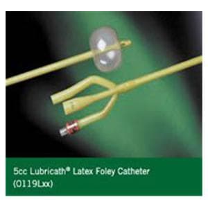 Lubricath Catheter Foley/Irrigation 24Fr 30cc Md Rnd Tp Ctd 3Wy 16 12/Ca