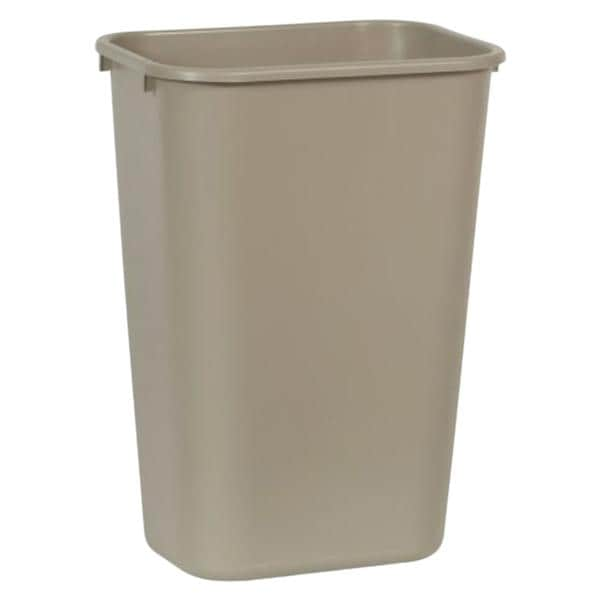 Can Trash Resin/Smooth Finish Large No Lid 12 EA/PK Ea, 12 EA/PK