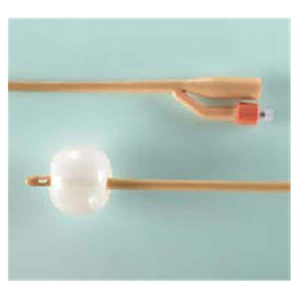 Bardex 2-Way Foley Catheter Short Open Tip Slvr Aly Ct/Hydrgl 22Fr 5cc