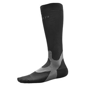 Recovery Compression Socks Over-The-Calf Medium Men 8-10/Women 9-11 Black