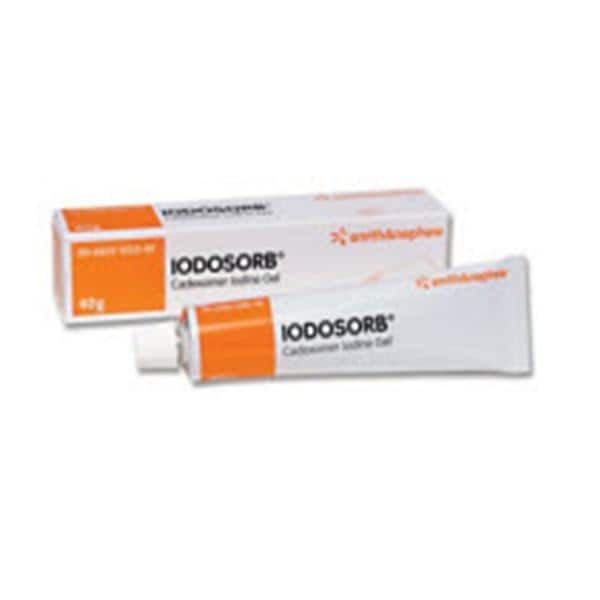 Iodosorb Cadexomer Iodine Wound Dressing Sterile Tube 40gm LF Ea