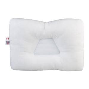 Orthopedic Pillow 22 in x 15 in Anti-Microbial Fiber White Reusable Ea