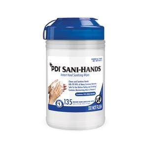 Sani-Hands Sanitizing Wipes Canister Fragrance Free 135/CN