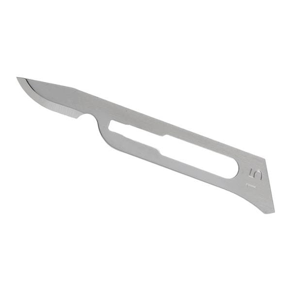 Glassvan Carbon Steel Non-Sterile Surgical Blade #15C 100/Bx