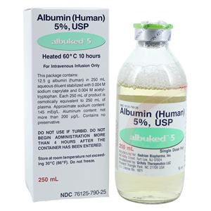 Albuked 5 Injection 5% SDV 250mL/Vl