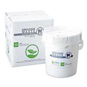 Amalgam Container 5qt Plastic Ea