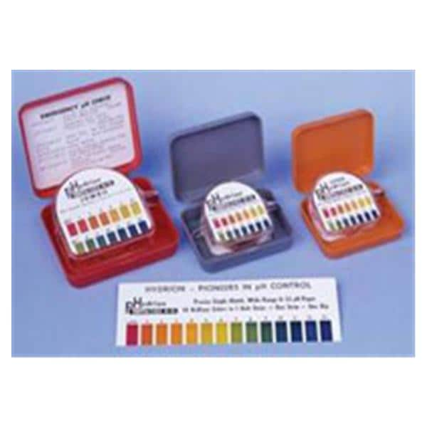 Hydrion Insta-Chek pH Test Strip 0-13 Range Ea